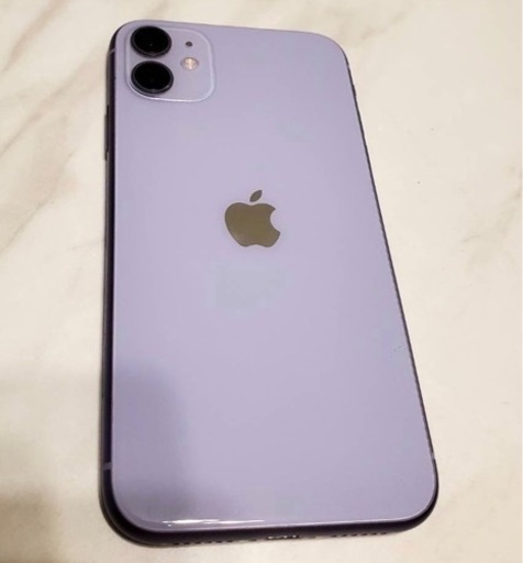 iPhone11 128GB パープル＋付属品（美品）simフリー