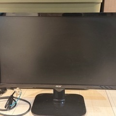 モニター　24インチ　acer KA240Hの画像