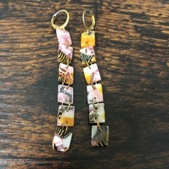未使用　スクエアピアス★辻堂まで！の画像