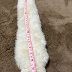 美品　可愛いフェイクファーマフラーの画像
