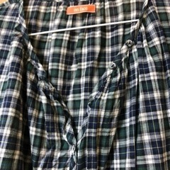 チェックのかわいいワンピース　Mサイズの画像