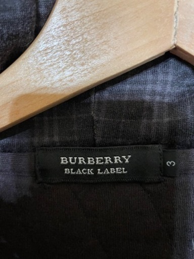 バーバリーブラックレーベル パーカー　BURBERRY BLACK LABEL