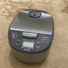 SHARP ジャー炊飯器あげますの画像
