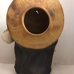 【約64cm】信楽焼 たぬき 開運 縁起物の画像