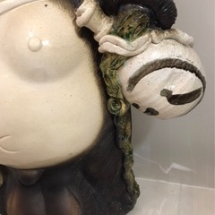 【約64cm】信楽焼 たぬき 開運 縁起物の画像