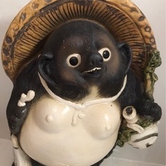 【約64cm】信楽焼 たぬき 開運 縁起物の画像