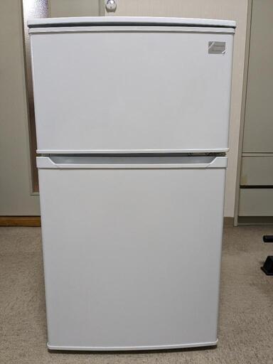 【値下げしました！】【美品】アイリスオーヤマ90L冷凍冷蔵庫 2020年製