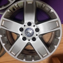 ベンツ W463 Gクラス ゲレンデ 純正ホイール 18インチ 4本 7.5J5HPCD130+63 の画像