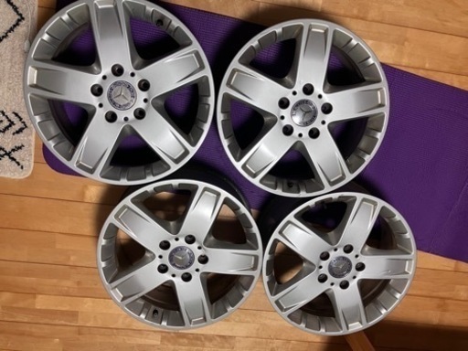 ベンツ W463 Gクラス ゲレンデ 純正ホイール 18インチ 4本 7.5J5HPCD130+63