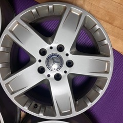 ベンツ W463 Gクラス ゲレンデ 純正ホイール 18インチ 4本 7.5J5HPCD130+63 の画像