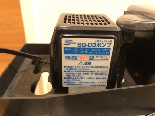 【値下げ】GEX60cm水槽と大量フィルターなど