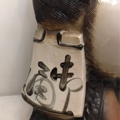 【約80.5cm】信楽焼 たぬき 開運 縁起物の画像