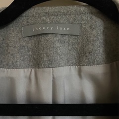 Theory luxe レディースノーカラーロングコートの画像
