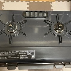 清掃済み　美品　グリル未使用　パロマ   LPガスコンロ IC-S87BM-2L  2022年製 の画像