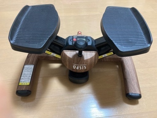 【美品】東急スポーツオアシス ツイストエアロステッパー プレミアム　チェスナット