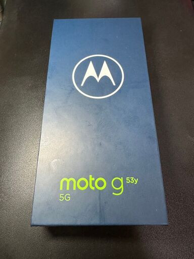 新品未使用✨　moto g53y 5G インクブラック 128 GB Y!mobile