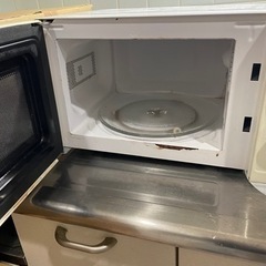 電子レンジ譲りますの画像
