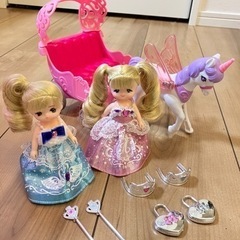 ミキちゃんマキちゃん夢見るお姫様プリンセス馬車セット