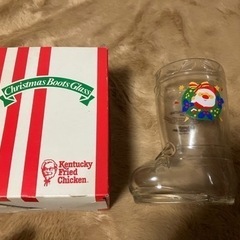 ケンタッキーフライドチキン クリスマスブーツ型グラス
