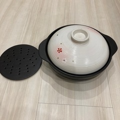 大人数用土鍋　IHガス対応