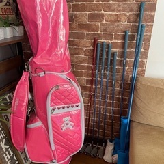 WILLSON レディース 女子 ゴルフクラブ キャディバッグ 初心者向け 8本