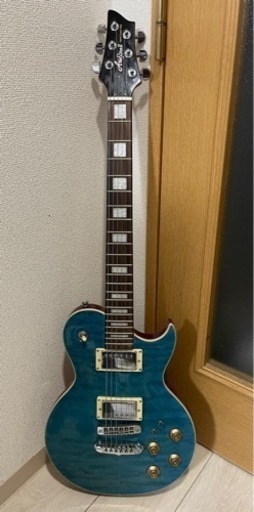 弦楽器、ギター ARIAPROII PE-480 See-through Emerald Blue