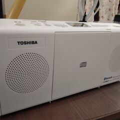 東芝 お洒落な薄型 CDコンポ ラジオ  ラジカセ 代わりにの画像