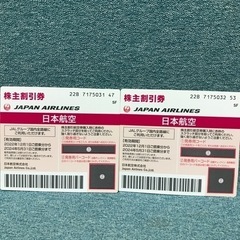 JAL 株主優待　2024/5/31まで