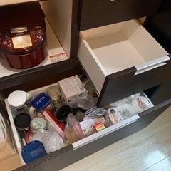【期限付き値引き】ニトリ　食器棚　キッチン収納