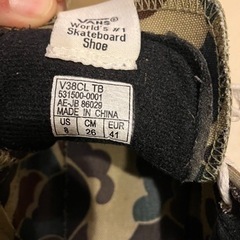 vans ハイカットスニーカーの画像