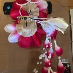 髪飾り　成人式の画像