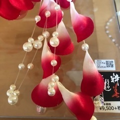 髪飾り　成人式の画像