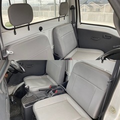 ⭐️コミコミ価格⭐️★車検令和6年8月まで★エアコン★パワステ★EL付きパートタイム4WD★5速MT★４気筒★SUBARU サンバートラック★の画像