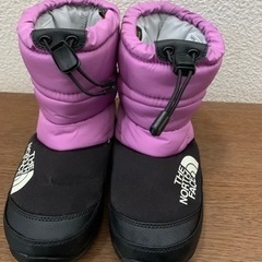 ノースフェイス　ヌプシ　ブーティパープル22cm の画像