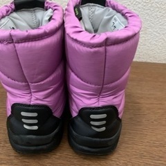ノースフェイス　ヌプシ　ブーティパープル22cm の画像