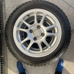 ご成約済!!!!アルミホイールスタッドレスタイヤセット!!!!B...