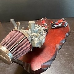 ‼️ベース改良‼️😁🏍️ケイヒンキャブのオブジェ‼️😁‼️オマケ付き😁‼️の画像