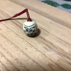 根付け　キーホルダー　ダルマ　目玉飛び出しの画像