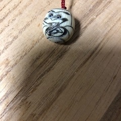 根付け　キーホルダー　ダルマ　目玉飛び出しの画像