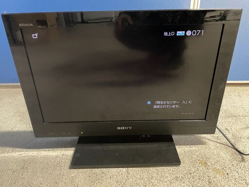 【格安】SONY 22インチ液晶テレビ KDL-22CX400 2011年製 通電確認済み 格安 早い者勝ち！ 引取歓迎 配送OK