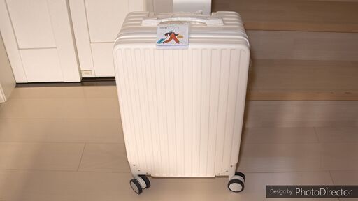 ■チアキ スーツケース ダブルキャスター 耐衝撃 未使用品