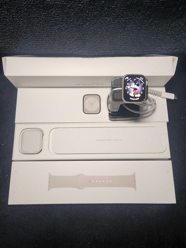 本日限定値下げ　Apple Watch Series 8 45mm GPSモデル　スターライト