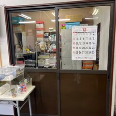 直接引取りお願いします　アルミサッシ　引き戸　一式