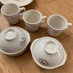 ★レトロミスド食器8点セットの画像
