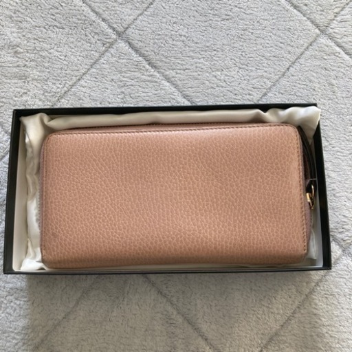 人気型！現役！GUCCI 長財布　ピンクゴールド