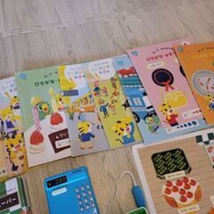 こどもチャレンジ玩具セット1式 はてなんだくん レストラン スーパー おままごと 知育 おもちゃ 玩具の画像