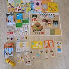 こどもチャレンジ玩具セット1式 はてなんだくん レストラン スー...