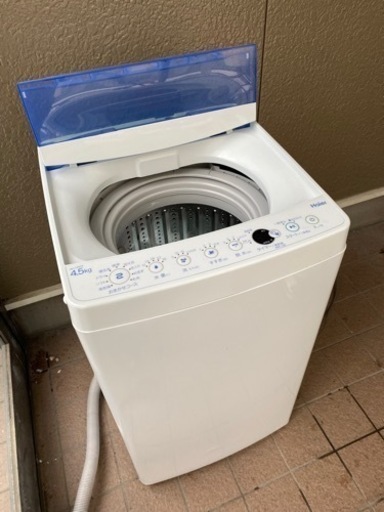 【値下げしました】Haier  洗濯機　JW-C45CK  4.5kg