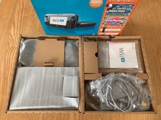 【受付終了】wiiu ファミリープレミアムセット　32GB  ブラック