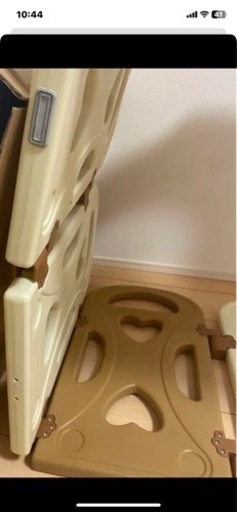 美品！超可愛い♡♡ベビーサークル♡ホワイト×ブラウン